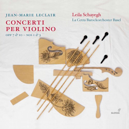 La Cetra Barockorchester Basel & Leila Schayegh - Leclair: Violin Concertos, Vol. 2 (2020) [Hi-Res]