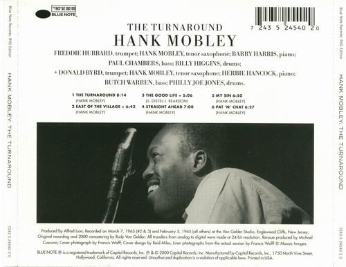 Hank Mobley - The Turnaround! (1965) +CD Rip