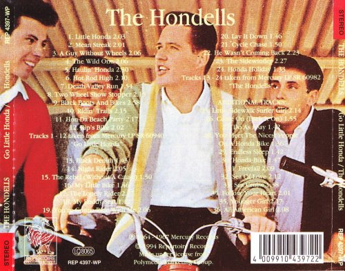 The Hondells - Go Little Honda / The Hondells (1994)