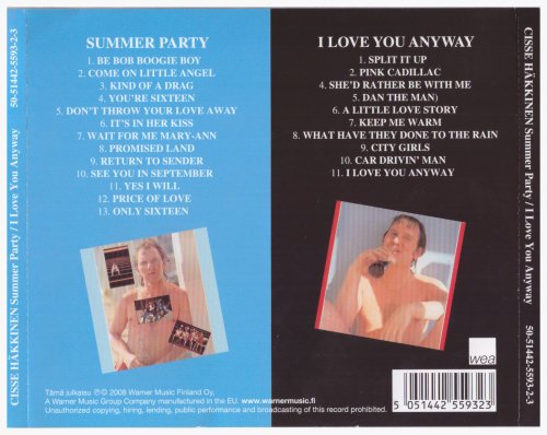 Cisse Hakkinen - Summer Party / I Love You Anyway (2008)