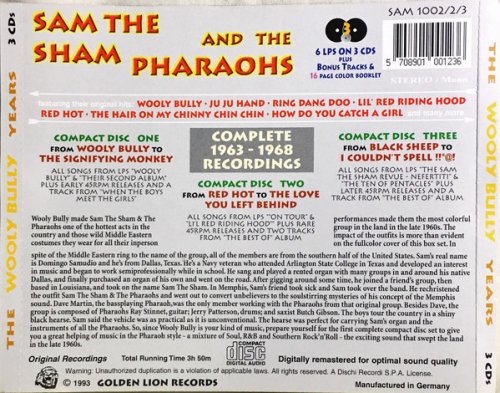 Sam The Sham & The Pharaohs - The Complete Wooly Bully Years (Box set 1993)