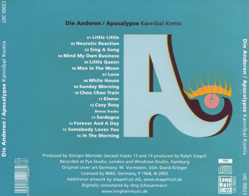 Die Anderen / Apocalypse - Kannibal Komix (Reissue, Remastered) (1968/2003)