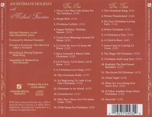 Michael Feinstein - An Intimate Holiday with Michael Feinstein (2001)