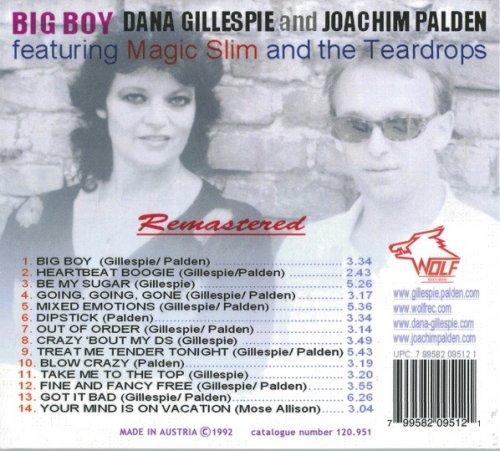 Dana Gillespie & Joachim Palden - Big Boy (1992)