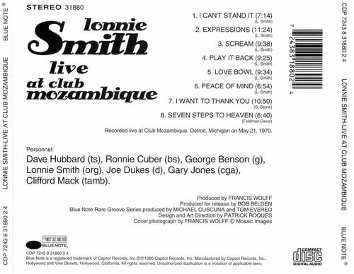 Lonnie Smith - Live At Club Mozambique (1970)