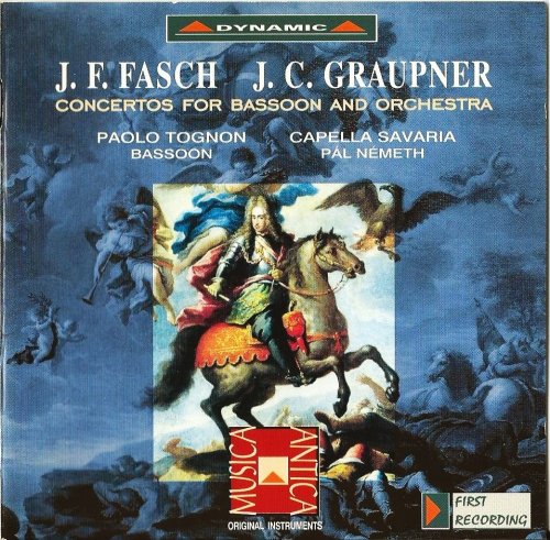Paolo Tognon, Capella Savaria, Pál Németh - Fasch, Graupner: Concertos for Bassoon and Orchestra (1997)