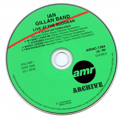 Ian Gillan Band - Live At The Budokan (24 Bit Japanese Remastered 2007)
