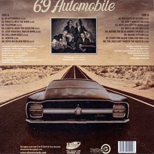 Supersonics - 69 Automobile (2019) LP