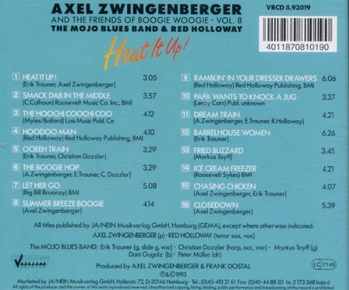 Axel Zwingenberger and The Frieds of Boogie Woogie - Heat It Up (1993)