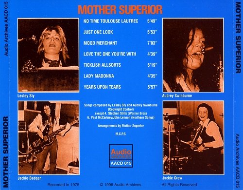 Mother Superior - Mother Superior (Reissue) (1975/1996)