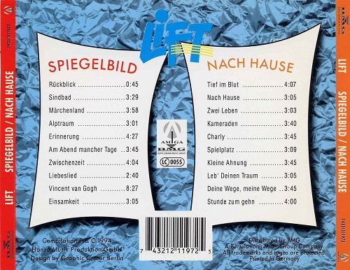 Lift - Spiegelbild / Nach Hause (Reissue) (1994)