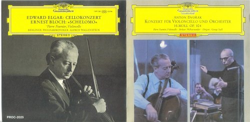 Pierre Fournier - Dvorak, Elgar: : Cello Concertos (1962, 1967) [2017 SACD Vintage Collection]