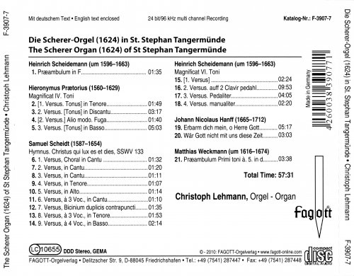 Christoph Lehmann - Die Scherer-Orgel in St. Stephan Tangermünde (2010)