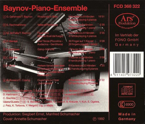 Baynov Piano Ensemble - Up to 8 Pianos (1992)