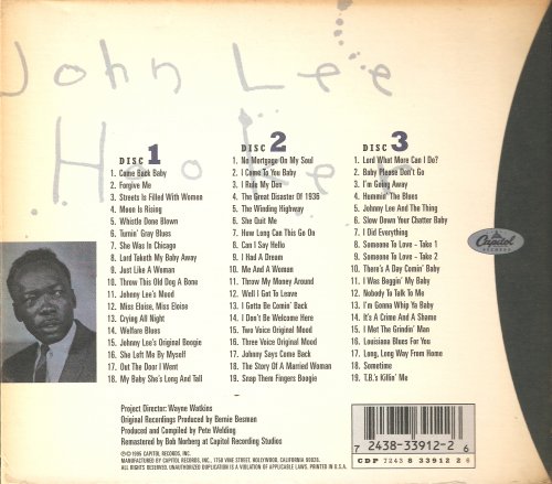 John Lee Hooker - Alternative Boogie: Early Studio Recordings 1948-1952 (1995) Lossless
