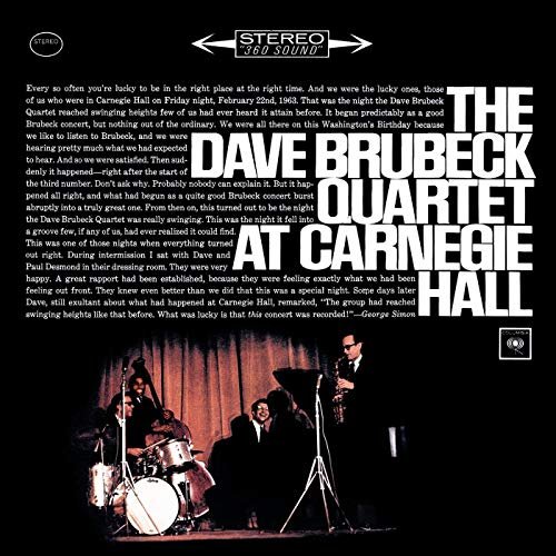 The Dave Brubeck Quartet - At Carnegie Hall (1963/2001)