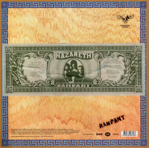 Nazareth - Rampant (Reissue, Remastered, 2019) LP