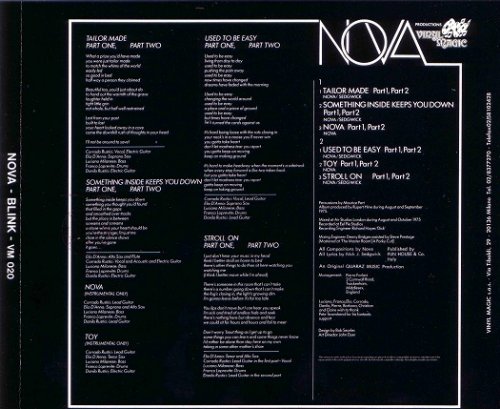 Nova - Blink (Reissue) (1976/1990)