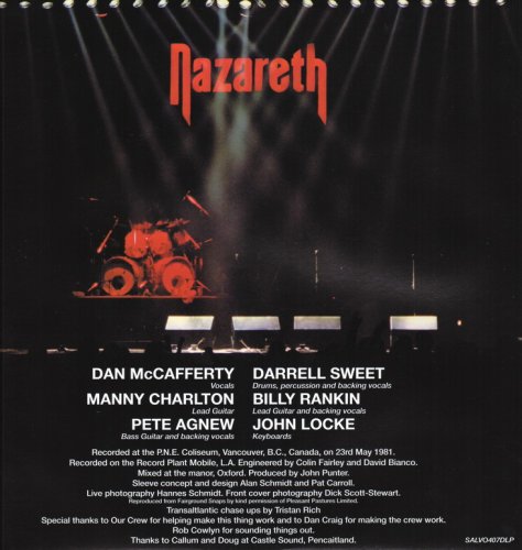 Nazareth - 'Snaz (Reissue, Remastered, 2019) 2LP