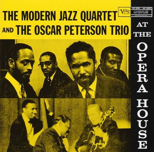 The Modern Jazz Quartet And The Oscar Peterson Trio - At The Opera House (1957) 320 kbps