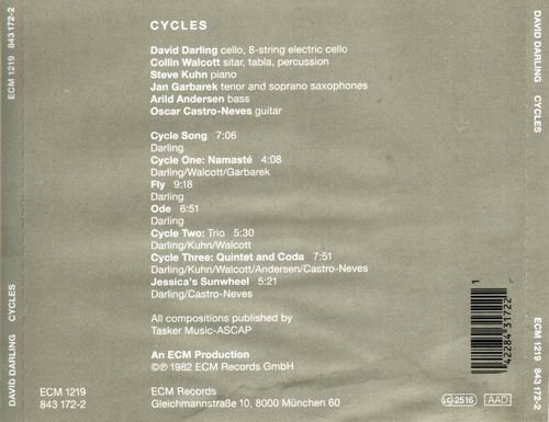 David Darling - Cycles (1982) CD Rip