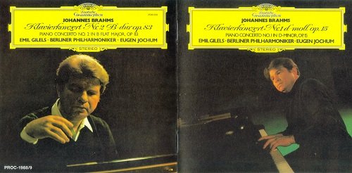Emil Gilels, Eugen Jochum - Brahms: Piano Concertos, 4 Ballades (1972, 1975) [2016 SACD Vintage Collection]