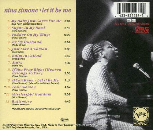 Nina Simone - Let It Be Me (2009)