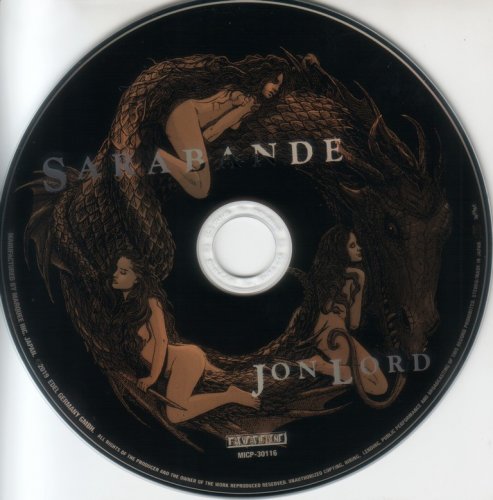 Jon Lord - Sarabande (1976) {2019, Japanese SHM-CD, Remastered}