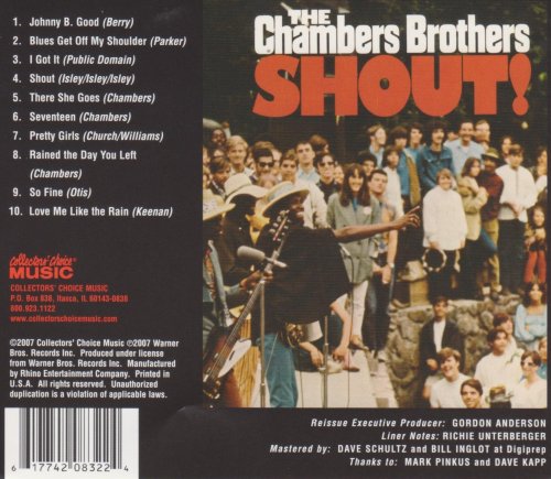 The Chambers Brothers - Shout! (1968/2007)