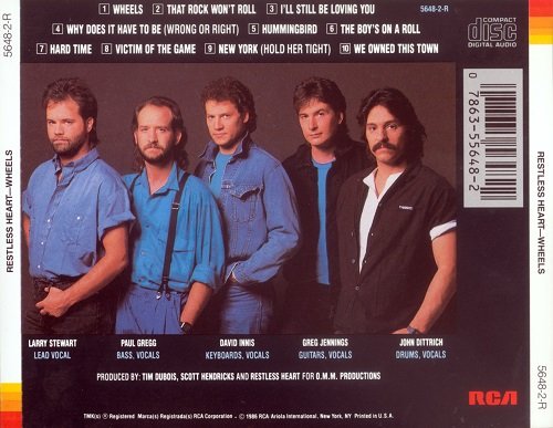 Restless Heart - Wheels (1986)