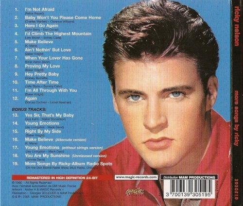 Ricky Nelson - More Songs By Ricky (Reissue) (1960/2005)
