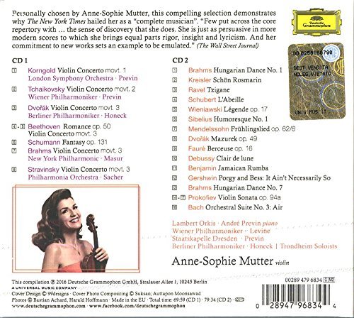 Anne-Sophie Mutter - Mutterissimo - The Art Of Anne-Sophie Mutter (2016)