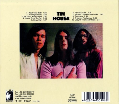 Tin House - Tin House (Reissue) (1971/2007)