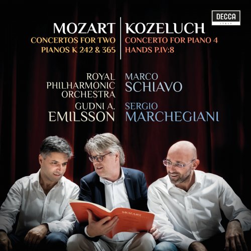 Marco Schiavo, Sergio Marchegiani - Mozart: Concertos For Two Pianos K 242 & 365; Kozeluch: Four Hands Piano Concerto (2020) [Hi-Res]
