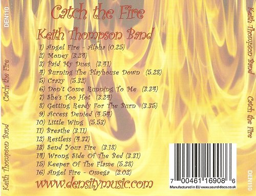 Keith Thompson Band - Catch the Fire (2014)