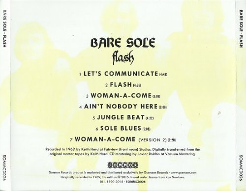 Bare Sole - Flash (1969/2015)