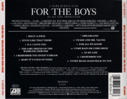Bette Midler - For The Boys - Music From The Motion Picture (1991)
