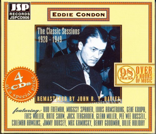Eddie Condon - The Classic Sessions 1927-1949 (Box Set 4 CD's) [2001] CD-Rip