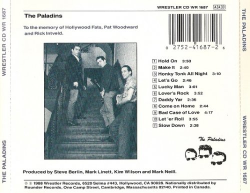 The Paladins - The Paladins (1988)