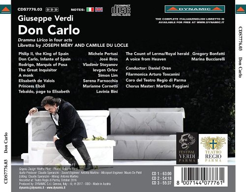 Marianne Cornetti - Verdi: Don Carlo (Live) (2017)