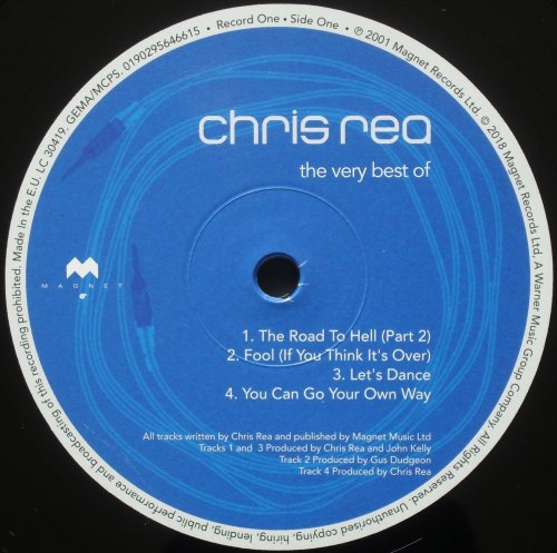 Chris Rea - The Very Best Of (2018) LP