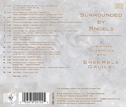 Ensemble Galilei - Surrounded by Angels (2013) [Hi-Res]