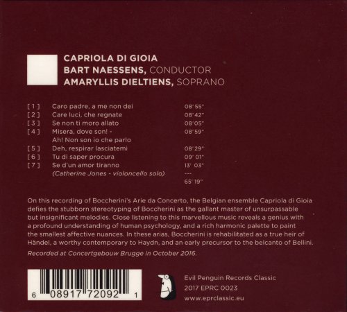 Capriola di Gioia - Boccherini: Arie da Concerto (2017)