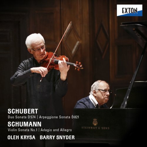 Oleg Krysa, Barry Snyder - Schubert: Duo, Arpeggione Sonata, Schumann: Violin Sonata No.1 (2019) [DSD64]