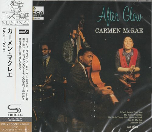 Carmen McRae - After Glow (2018) [SHM-CD]
