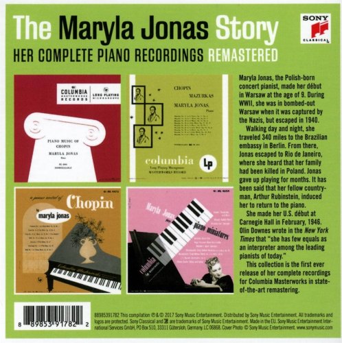 Maryla Jonas - The Maryla Jonas Story - Her Complete Piano Recordings (2017) [Hi-Res]