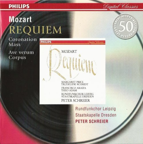Peter Schreier - Mozart: Requiem, Coronation Mass (2001)