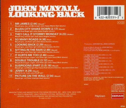 John Mayall - Looking Back (1969)