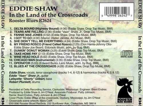 Eddie Shaw - In the Land of the Crossroads (1996)