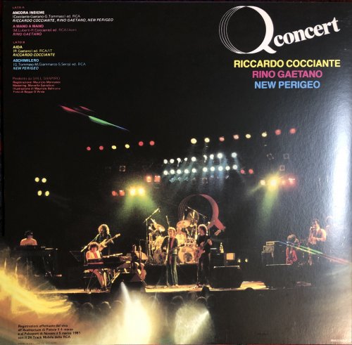 Riccardo Cocciante / Rino Gaetano / New Perigeo - Q Concert (2017) LP